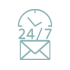 24/7 دعم