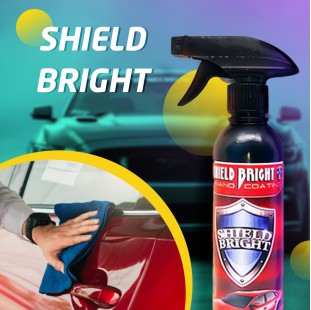 Shield Bright ملمع السيارة – لمعة تدوم بتقنية النانو